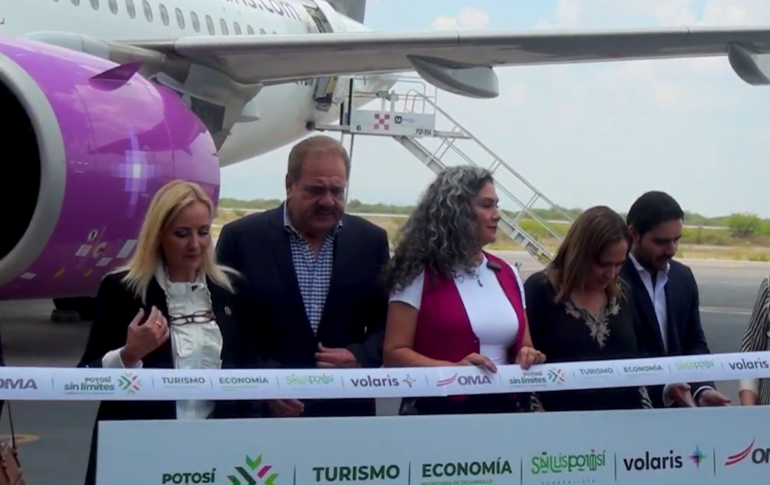 San Luis Potosí amplía conectividad aérea con nuevas rutas nacionales e internacionales
